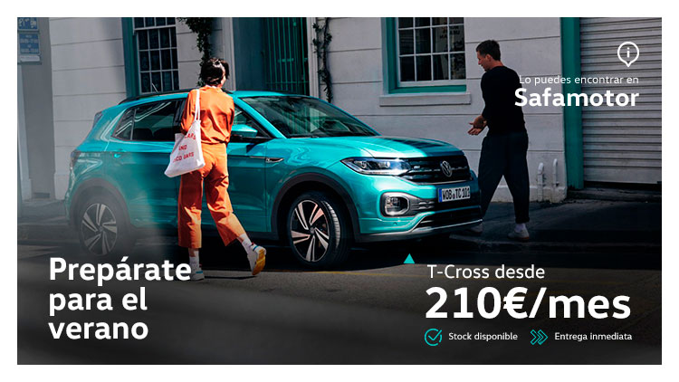 VW T-Cross Advance por 210€/mes*