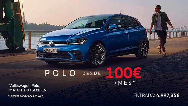 Nuevo Volkswagen Polo Match desde 100€/mes*