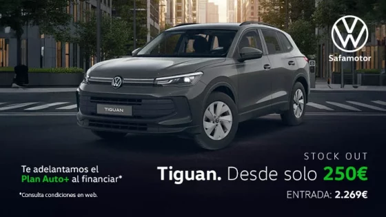 Volkswagen Tiguan desde 250€/mes*