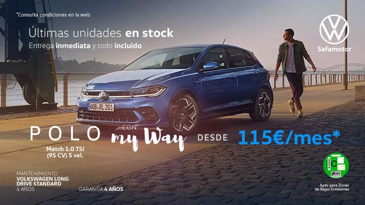 Volkswagen Polo desde 115€/mes*